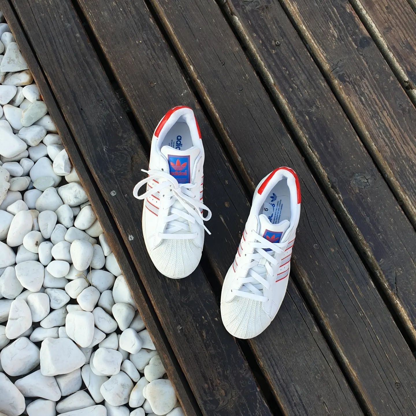 Кецове Adidas маратонки естествена кожа номер 41 бял цвят стелка 26см.