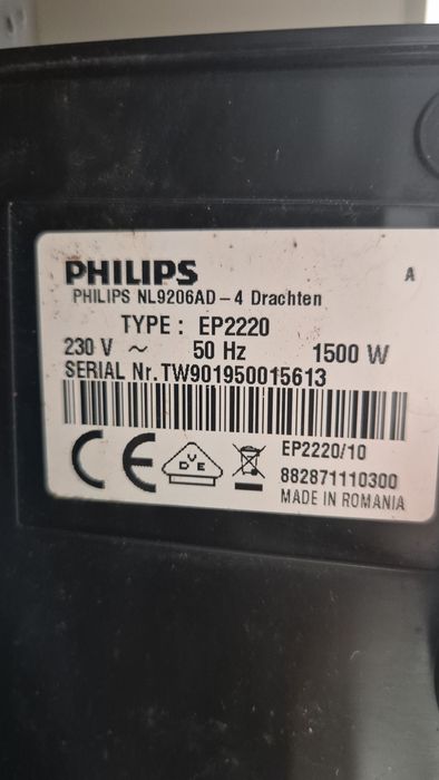 Espressor Philips boabe automat EP 2220