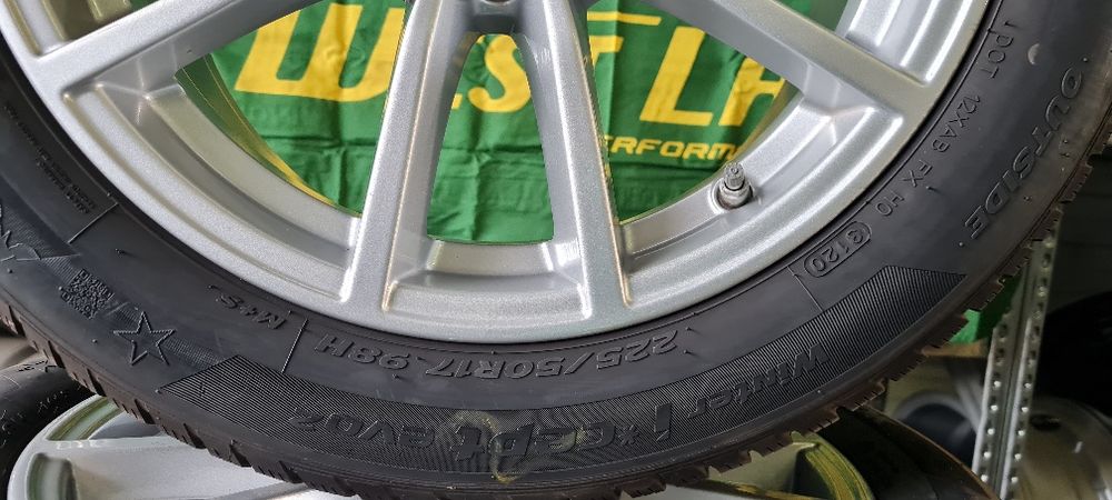 Set Roti complete BMW Seria 3 225 50 R 17 Hankook OEM