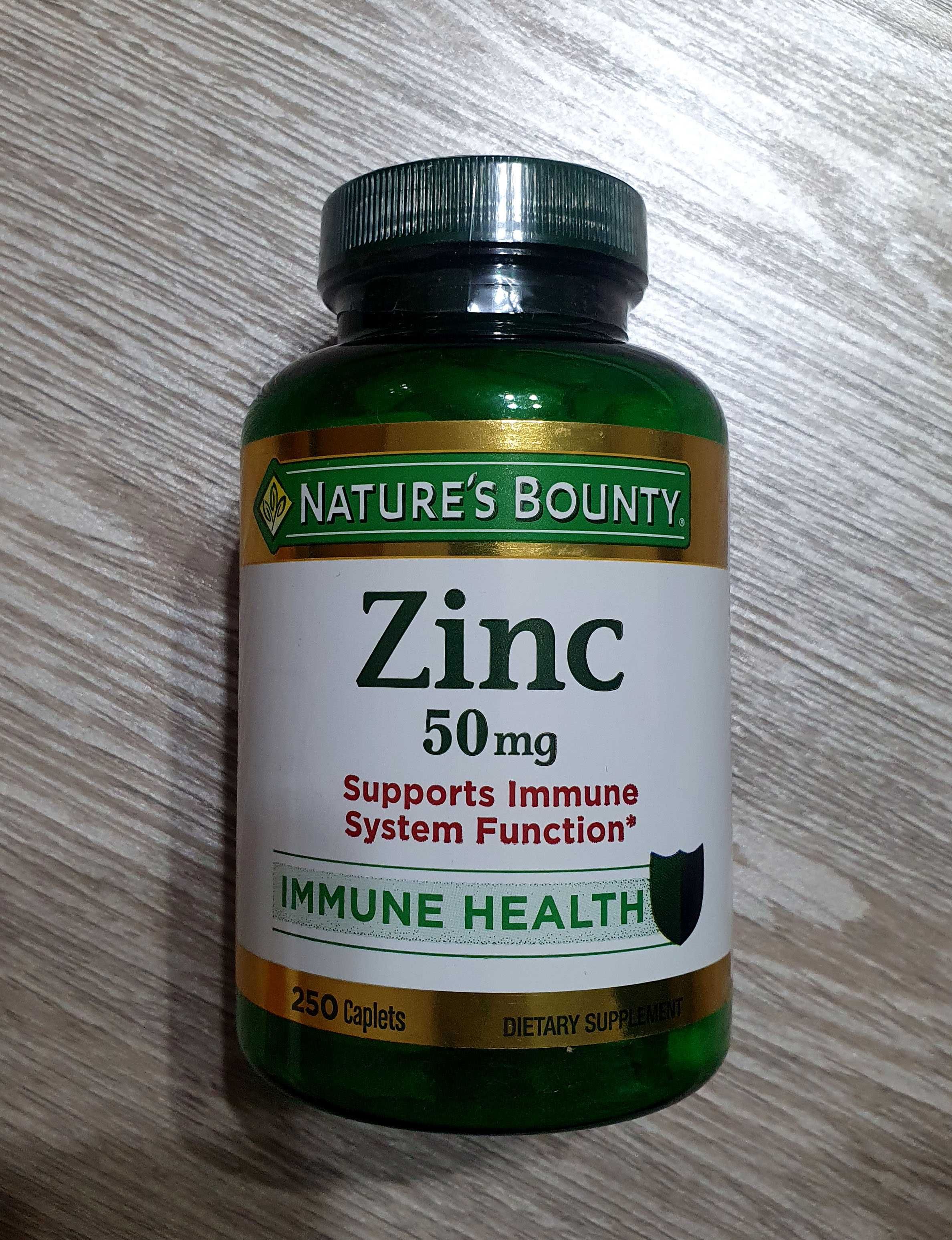 Цинк 50мг 250тб Zinc Nature's Bounty