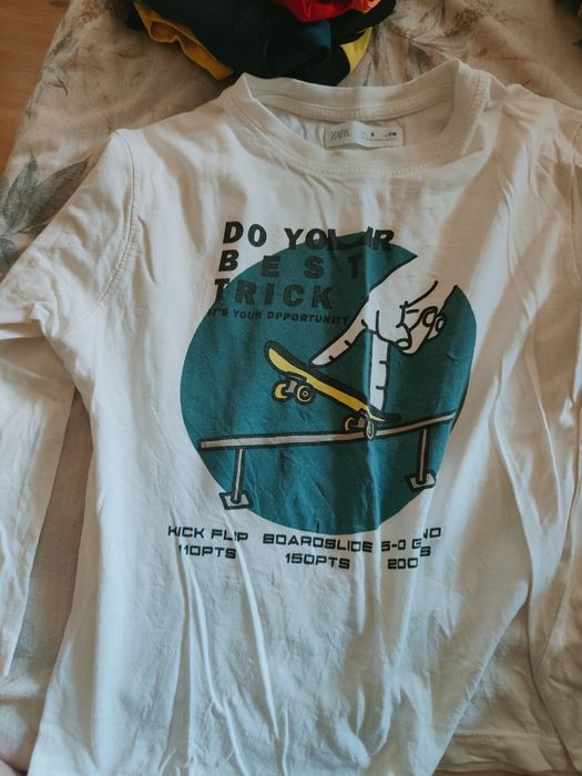 Bluze cu mânecă lungă 116 cm.