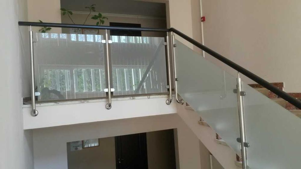 Balustarde din sticla ,balcoane sticla ,sticla ,inox