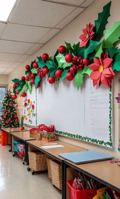 Yangi yilga bog‘cha va maktablar uchun devor bezaklari