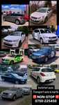 Inchiriem masini Uber/Bolt colantate, Ridesharing sau termen scurt,