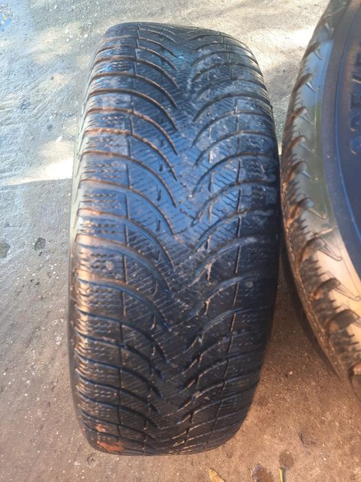 Jante, roti cu anvelope, cauciucuri  Michelin 205 55 R 16  M+S