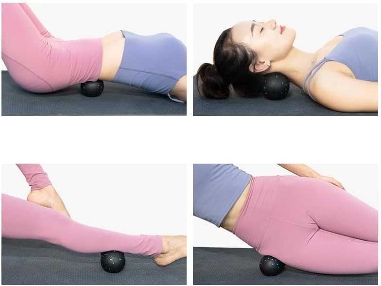 Set 2 mingi masaj 16 cm si 8 cm masaj miofascial relaxare si terapie