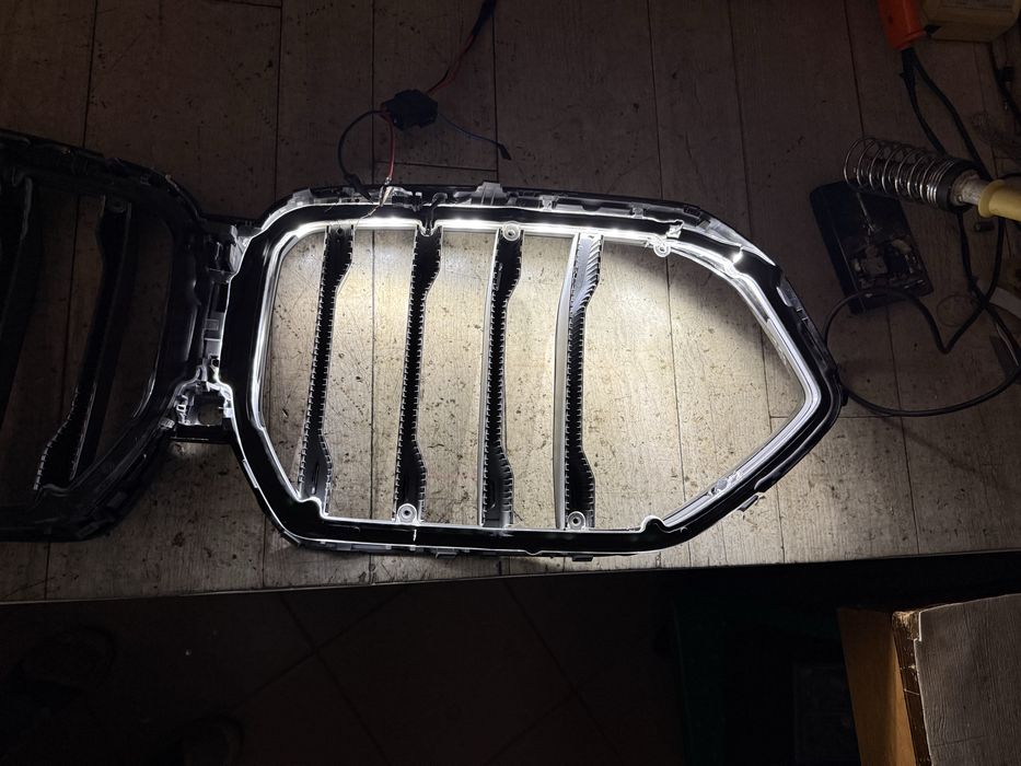 Решетка BMW X6 G06 | Shadowline LED - Светеща