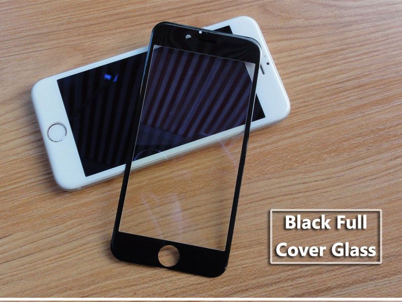Iphone 6/7/8 Plus SE Folie Sticla Secur 5D Complet Sticla Alb/Negru