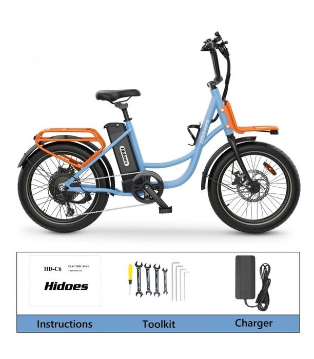 НОВО!! Електрически велосипед Hidoes C6 500W 36V/13Ah 30км.ч.