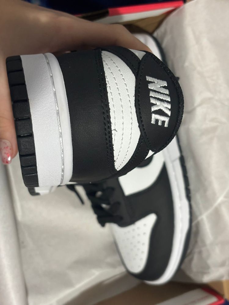 Nike Dunk Panda 42 negru-alb