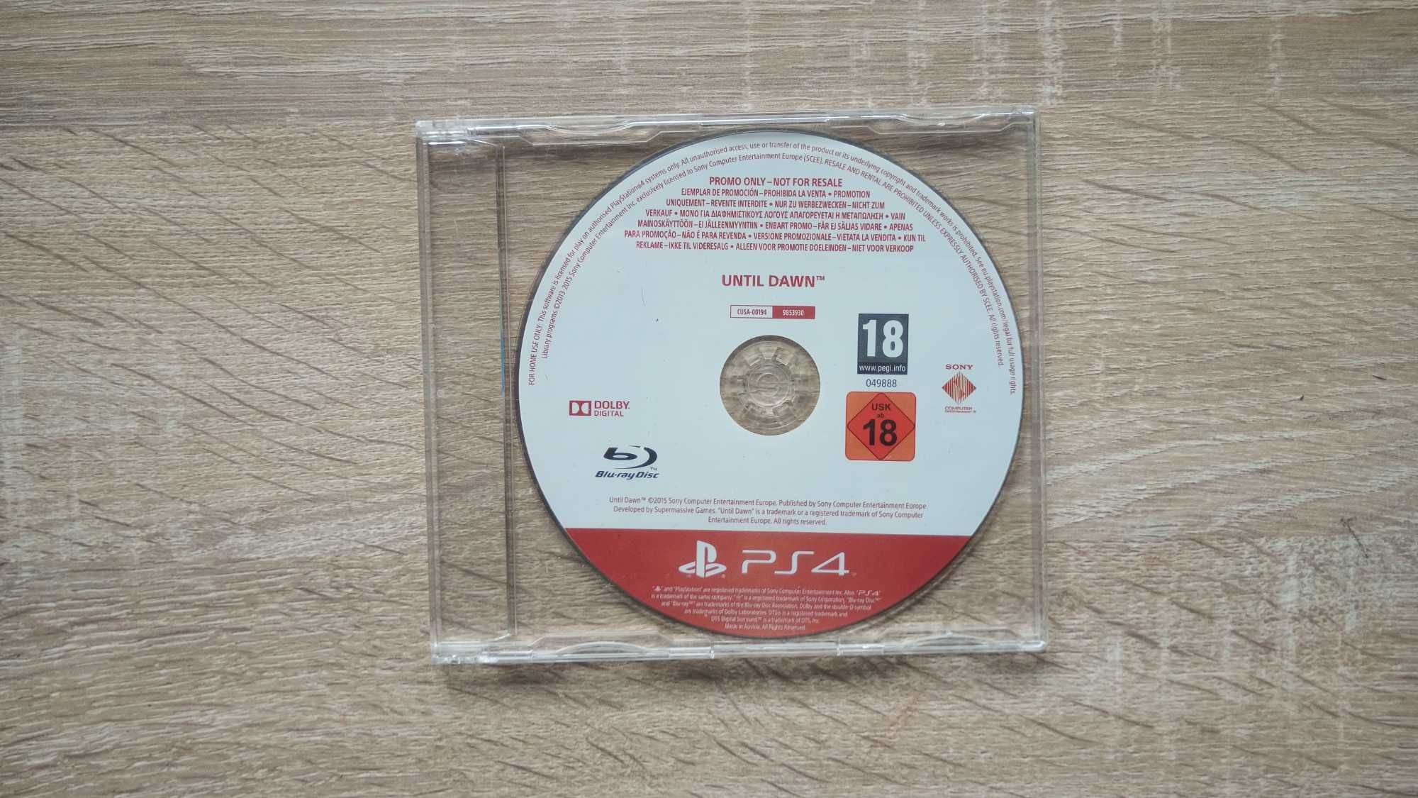 Joc Until Dawn PS4 PlayStation 4 Play Station 4 5 (Promo)