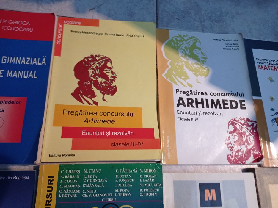 8 culegeri matematică performanță