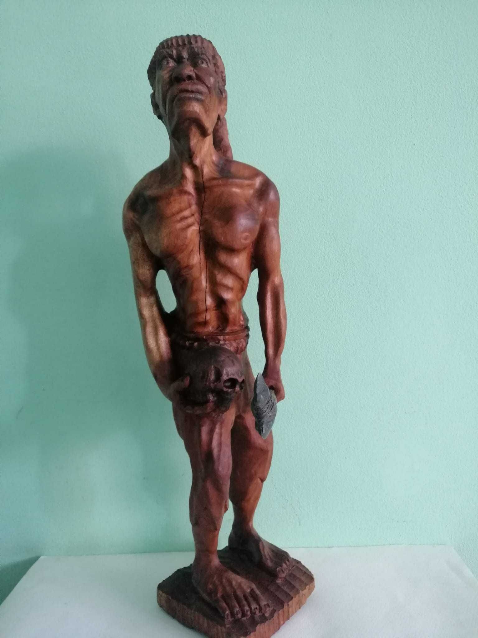 Statueta vintage Omul de Neanderthal