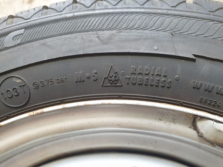 4 ROTI .T6..205/65/16 C IARNA M+S T6 CRAFTERimp.Germ.