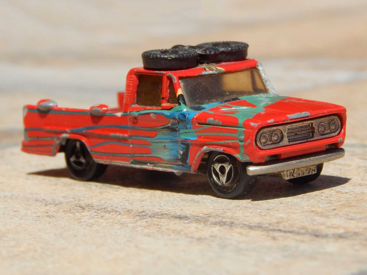 Macheta camioneta pickup Dodge D100 Series Majorette Franta sc 1:80