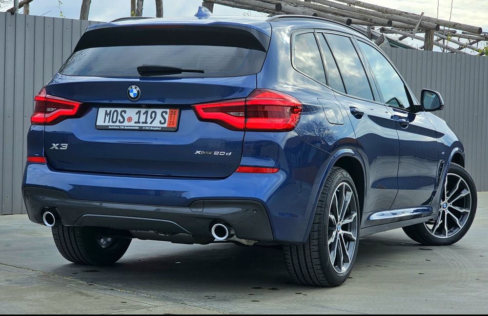 Bmw X3, 2.0d 190cp, trapa, distronic, camere 360⁰, pachet M