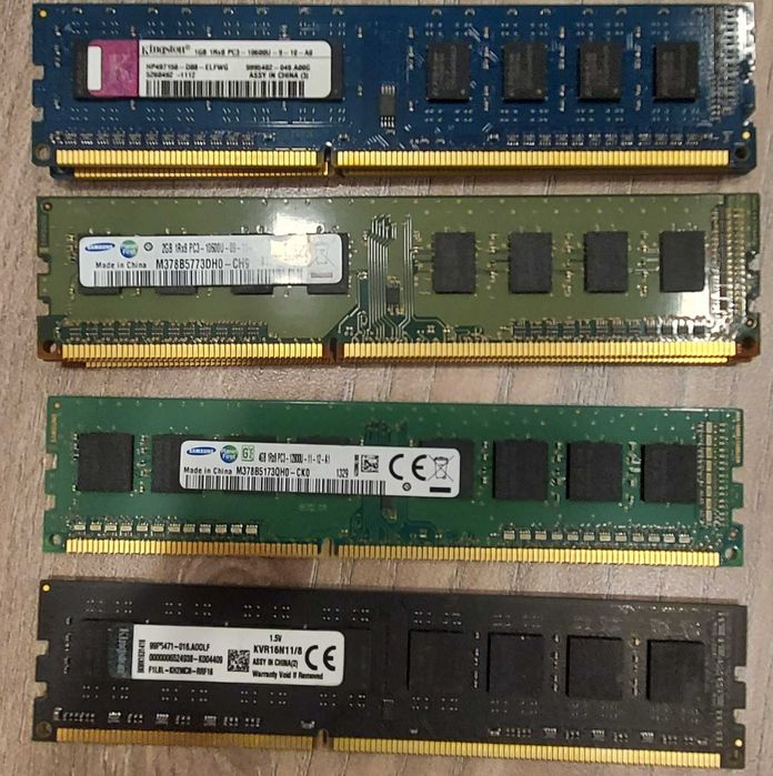 Оперативная память DDR3 4GB для ноутбук и моноблоков.
