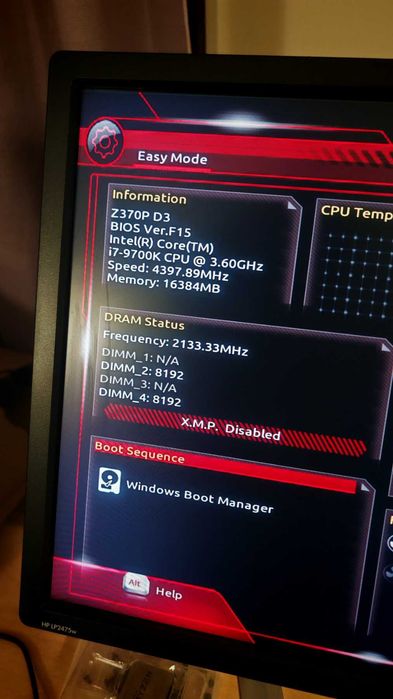 Дънна платка GIGABYTE Z370P D3, Socket 1151