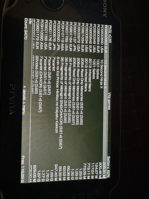 Psvita modat oled 128gb