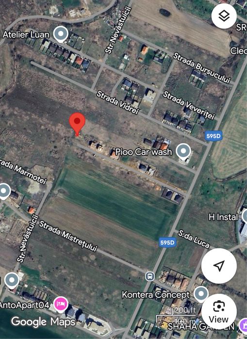 De vanzare teren intravilan toate utilitatile + AC duplex P+M