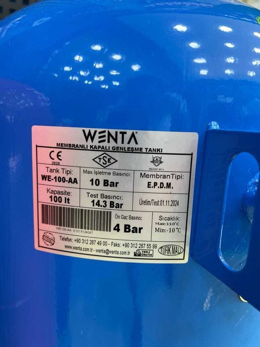 Расширительные баки 100л 200л 300л 500л 750л 1000л KOK RASHBAK qizil