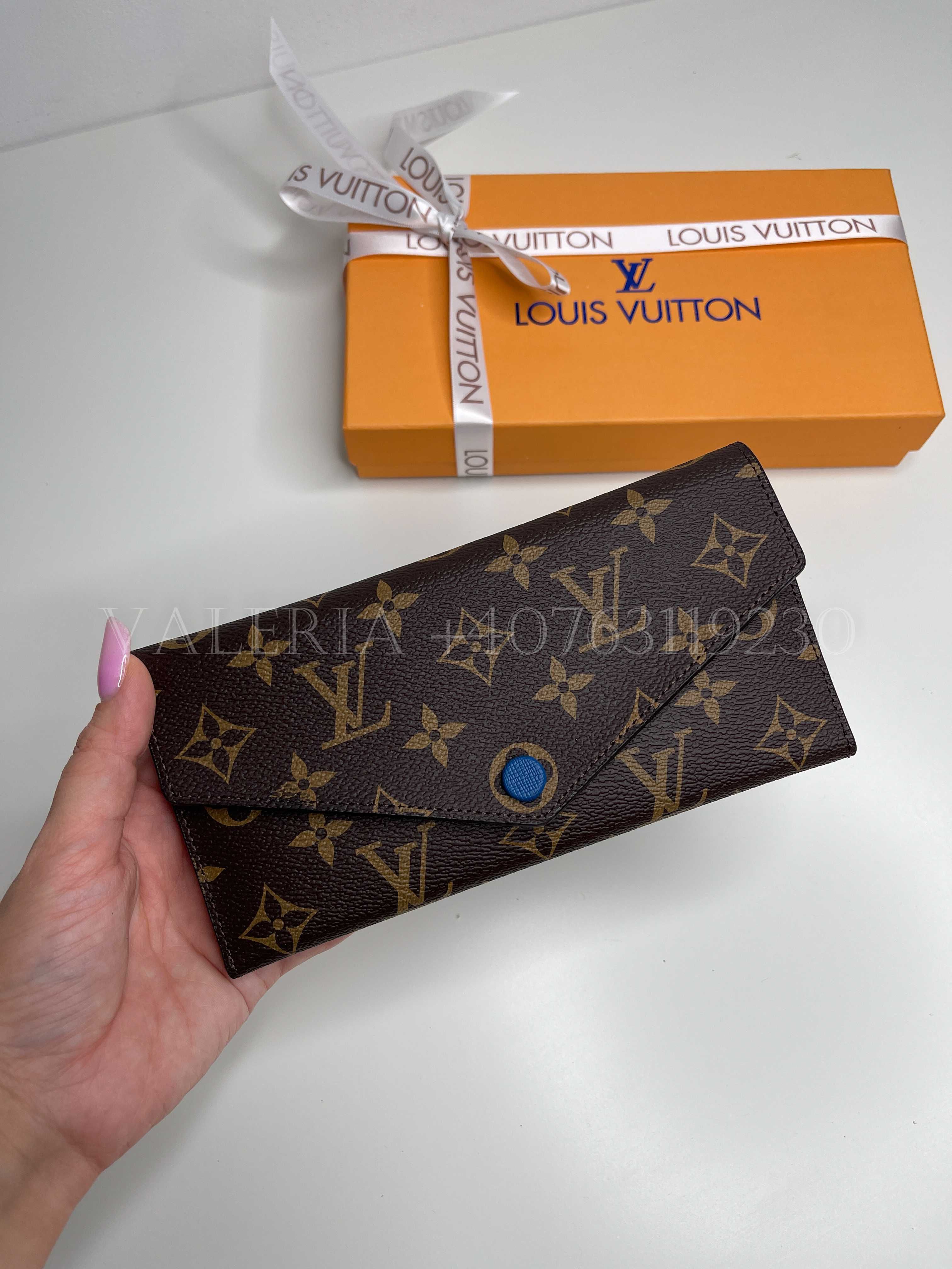 Portofel Louis Vuitton - Helene Albastru