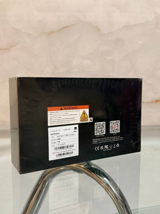 BeeLink SER Mini Pc / Ryzen 7 6800H / 32 DDR5 / 1 TB SSD Nou