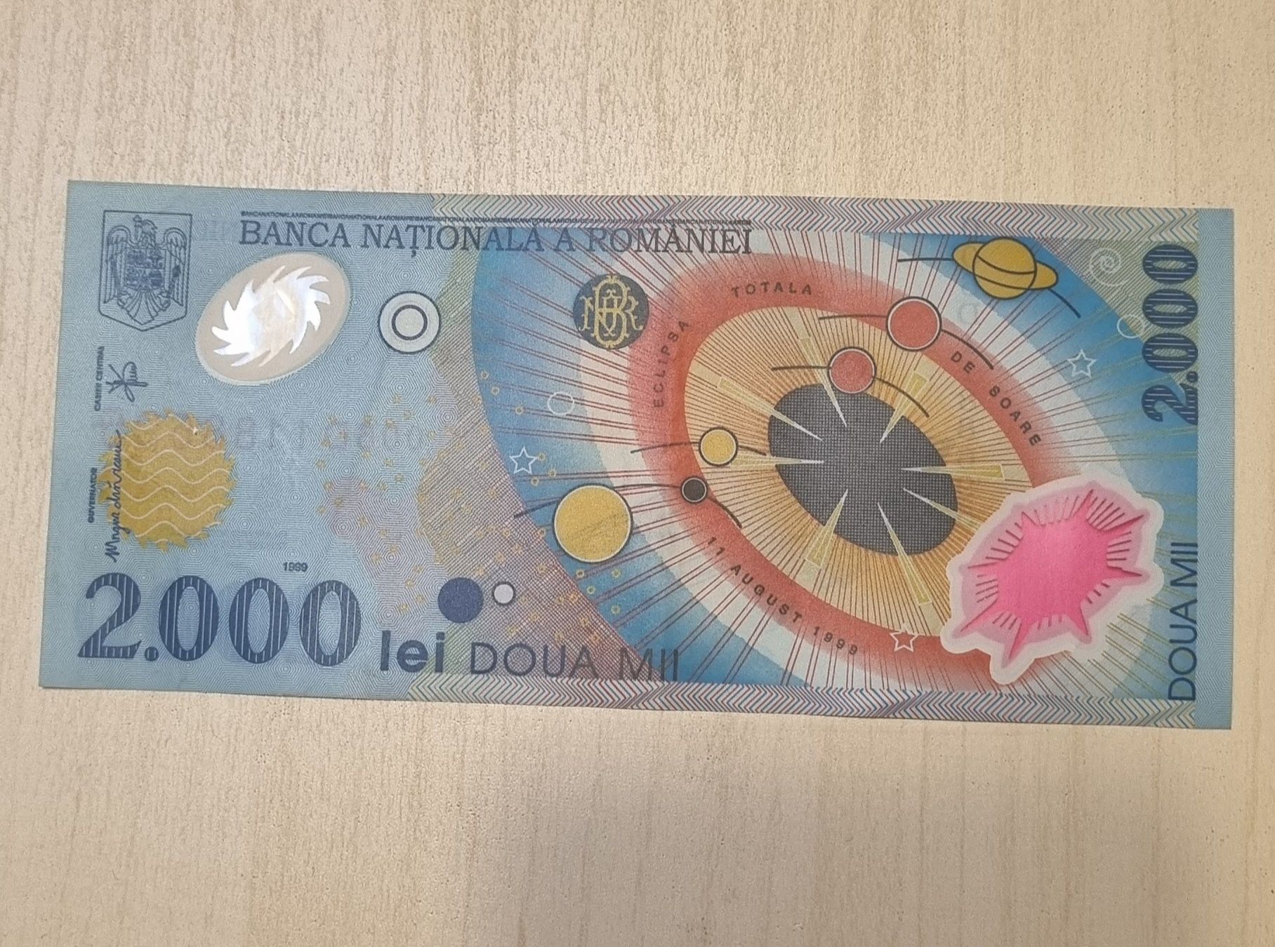 Bancnota Eclipsa 2000 lei