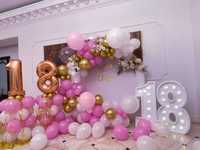 Panou baloane party / Panou din baloane majorat /Arcada baloane 18 ani
