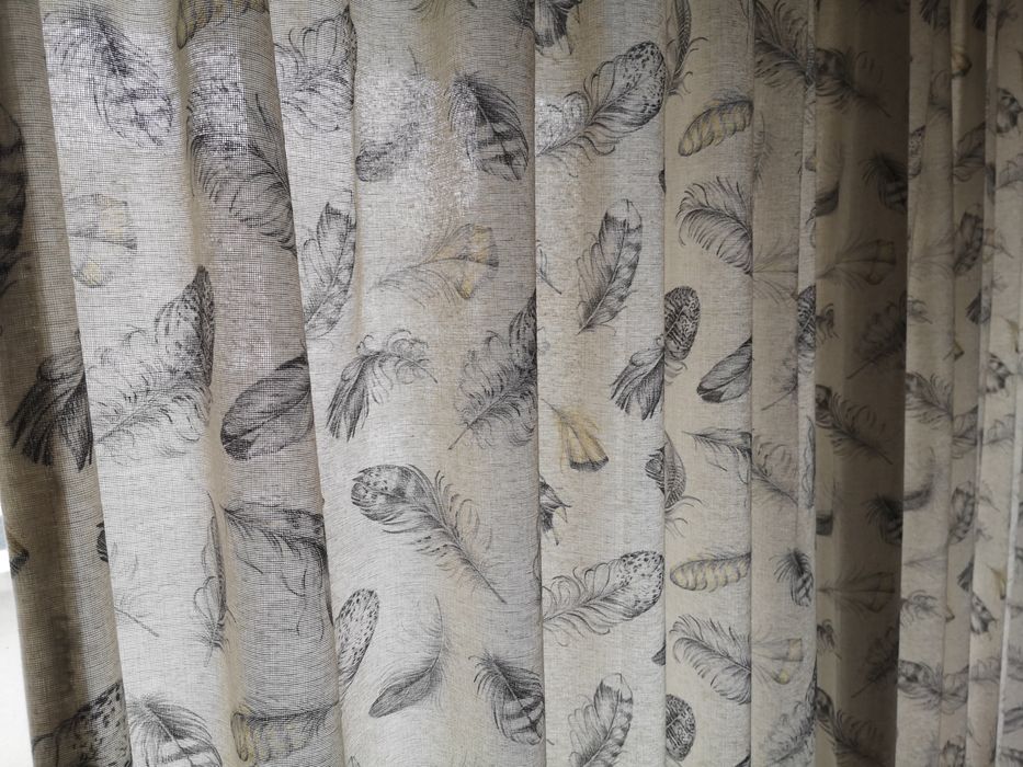 Светло сиви пердета - 2 броя, 197 х 140 см