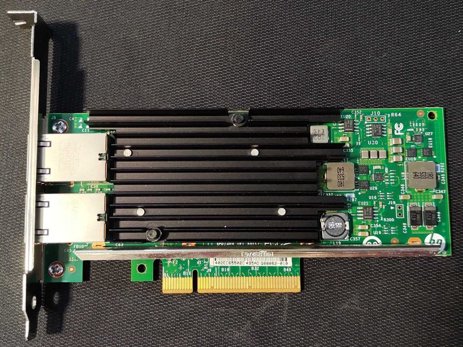 Placa retea 10Gb 2 porturi, Intel X540 / HP 561T