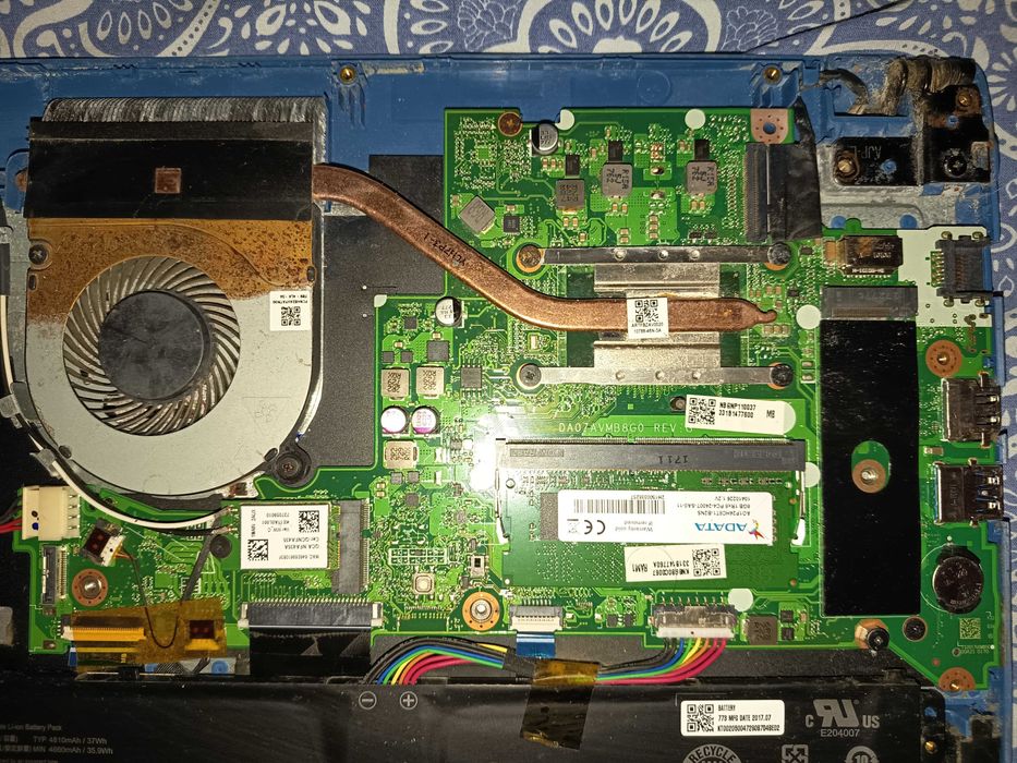 Placa baza laptop Acer Aspire A315-51, Core i5 7200 + carcasa completa