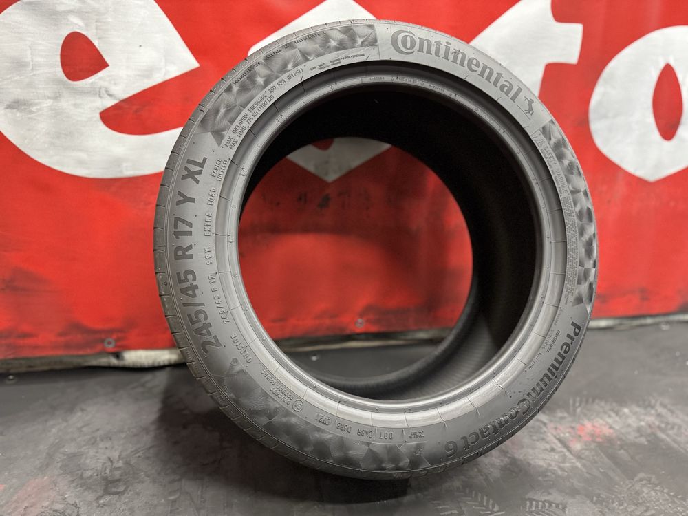 245 45 17, Лятна гума, Continental PremiumContact6, 1 брой