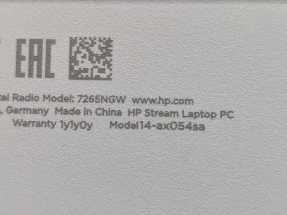 HP stream laptop 14 inch