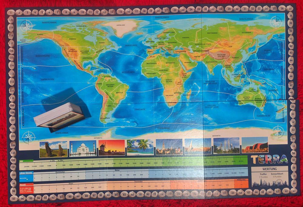 Joc de societate Terra – stare impecabilă, limba germană