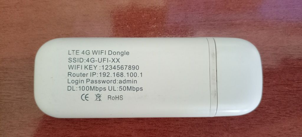 Продаётся 4G LTE USB MODEM с Wi-Fi router