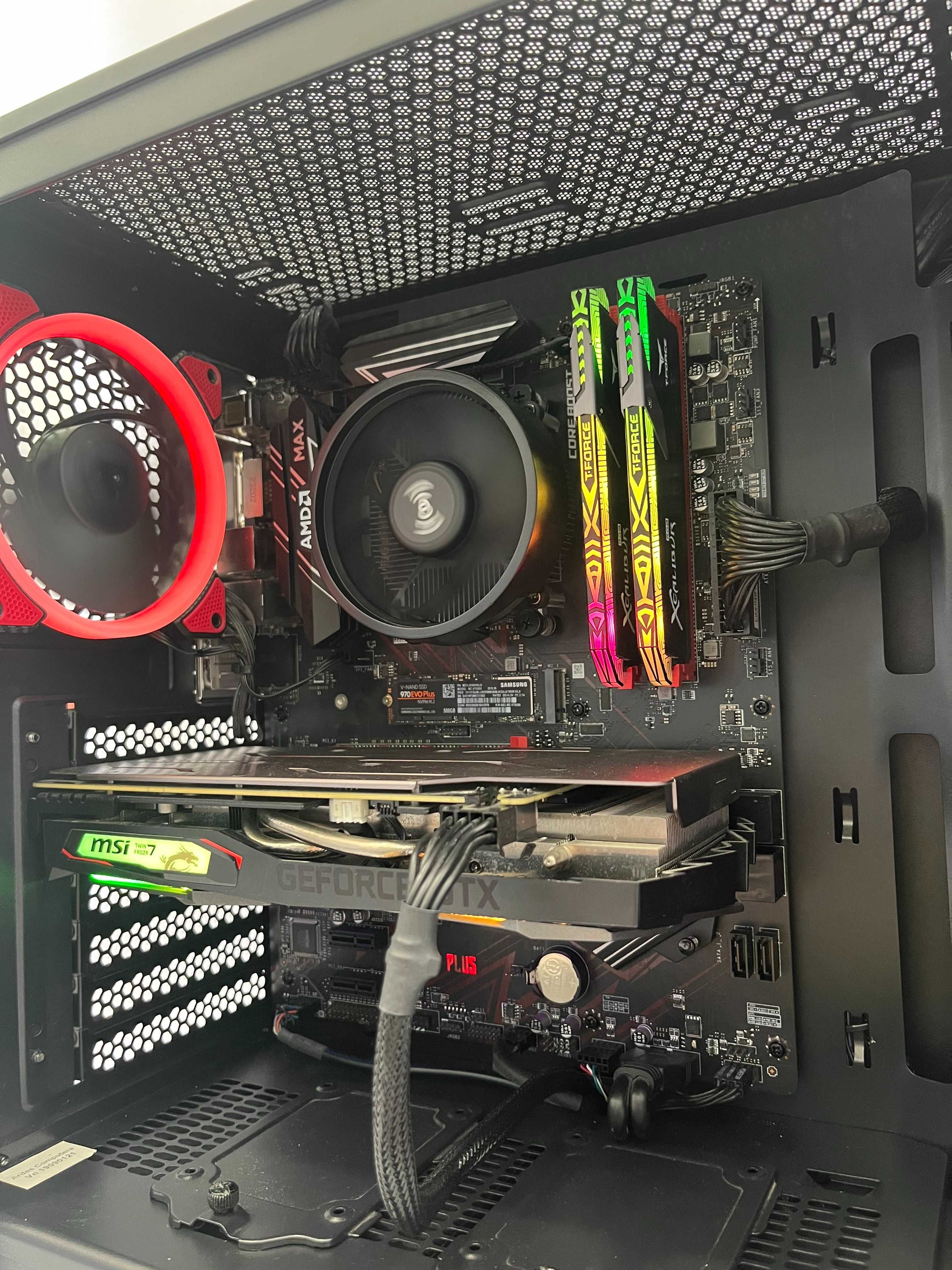 Геймърски компютър AMD Ryzen 5 3600, GTX 1660 Ti 6GB, 16GB ram