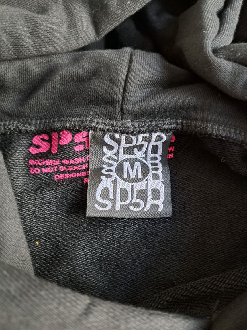 Hoodie Sp5der черно