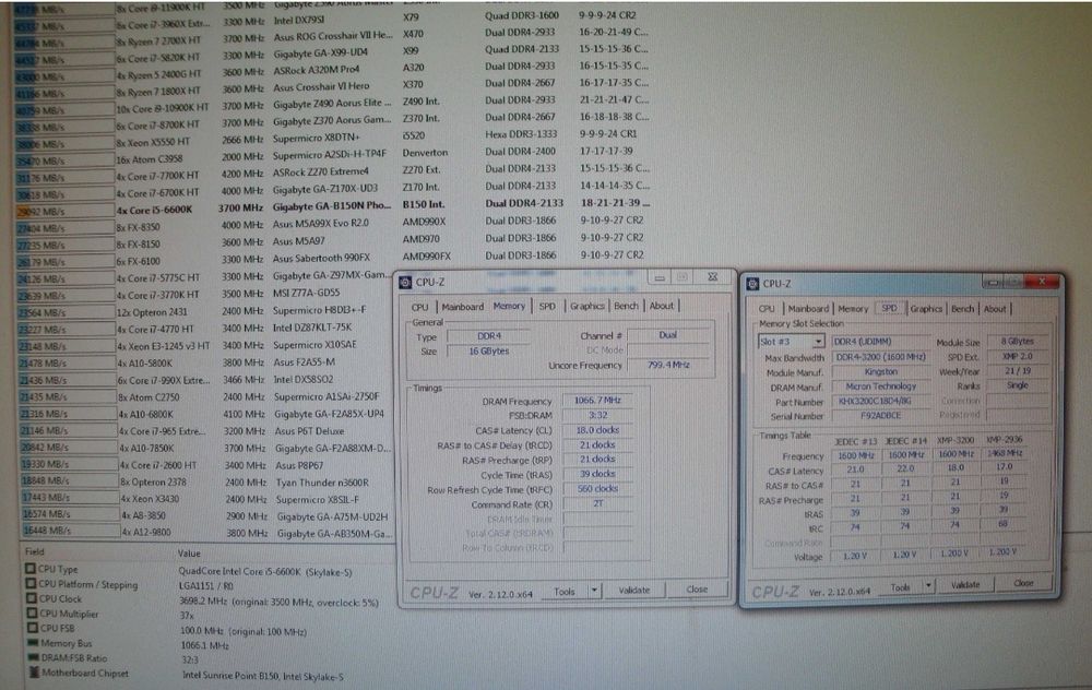 Vând placa ram 16 gb