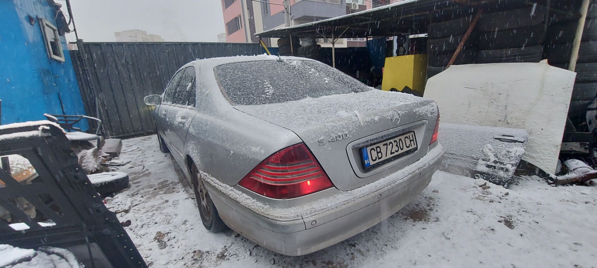 Mercedes S400 на части