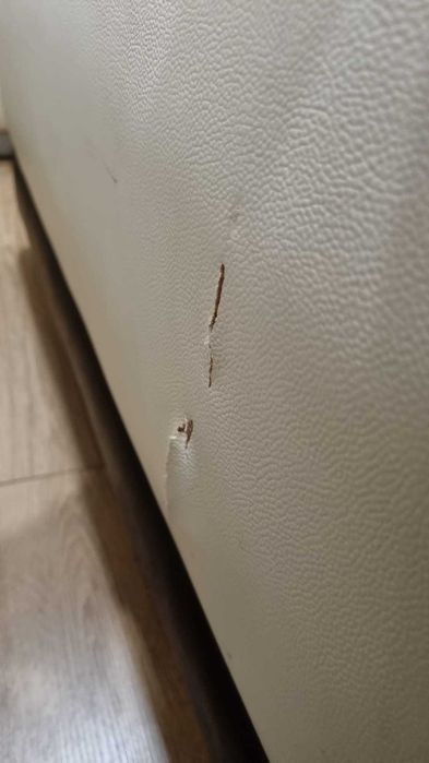 Coltar living din piele