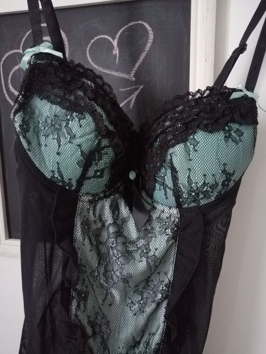 Furou rochie lenjerie noapte sexy dantela meagra dama marimea S-M