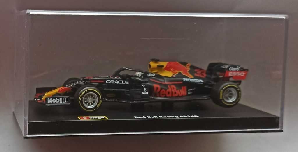 Macheta Red Bull RB16B Verstappen cu pilot Formula 1 2021 -  1/43 F1