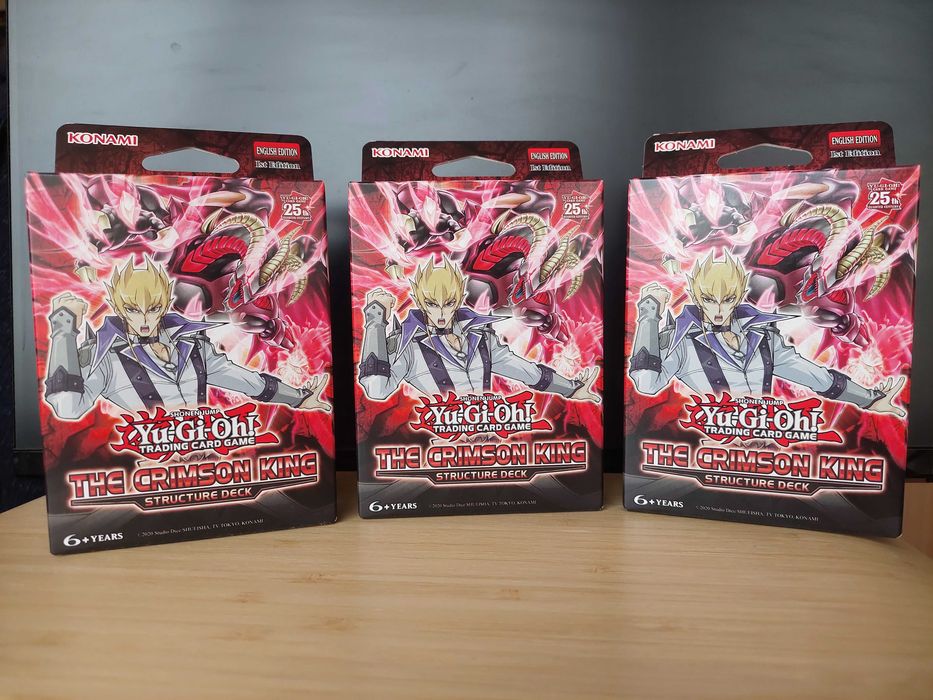 Yugioh The Crimson King Structure deck