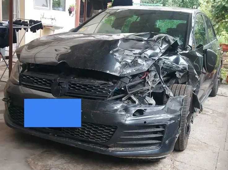 vw golf 2014 2.0d dsg avariat