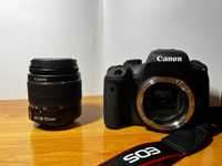 Camera DSLR Canon EOS 750D + Obiectiv 18-55mm