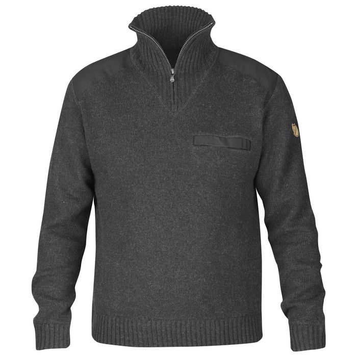 Fjallraven Koster - Оригинален мъжки пуловер от вълна р-р M