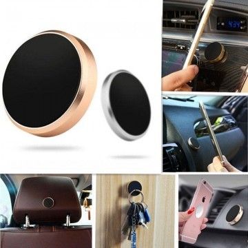 Suport auto magnetic de culoare Neagra pentru telefoane mobile