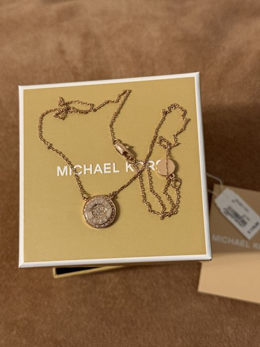 Колие Michael Kors rose gold ново!