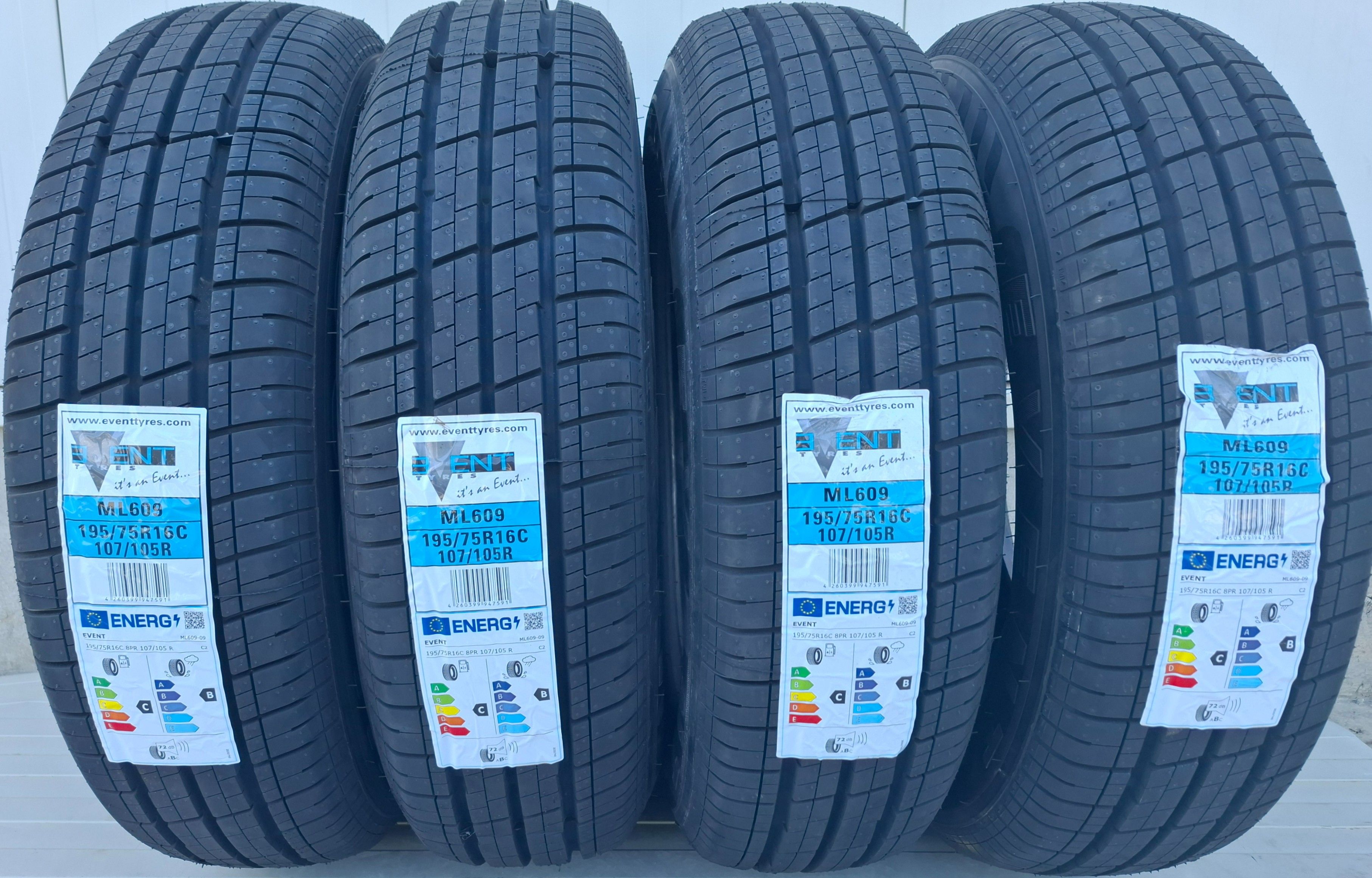 195/75 R16C, 107R, EVENT ML609, Anvelope de vara M+S